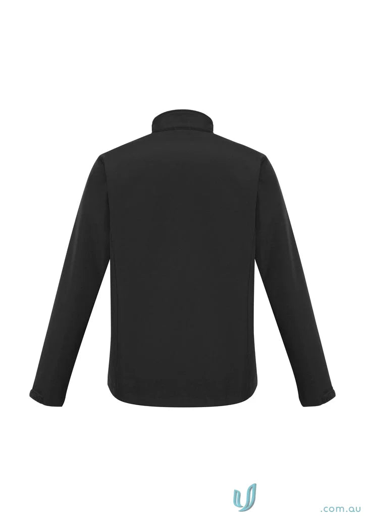 Kids Apex Softshell Jacket in black from Biz Collection Kids Apex Jacket J740K