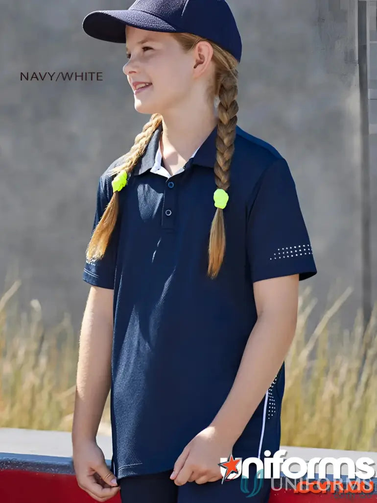 Kids Balance Polo navy and white polo shirt p200ks balance polo offers perfect for kids