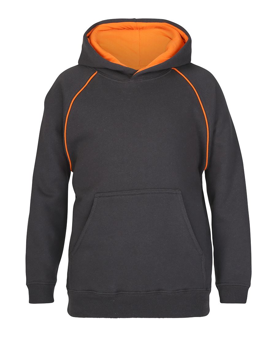 Kids Contrast Fleecy Hoodie