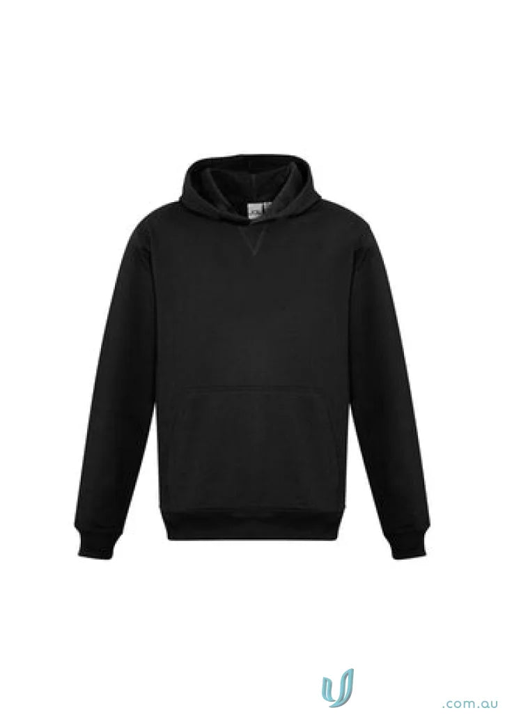 Kids Krue Hoodie in black hooded sweatshirt from sw760k biz collection kids crew hoodie
