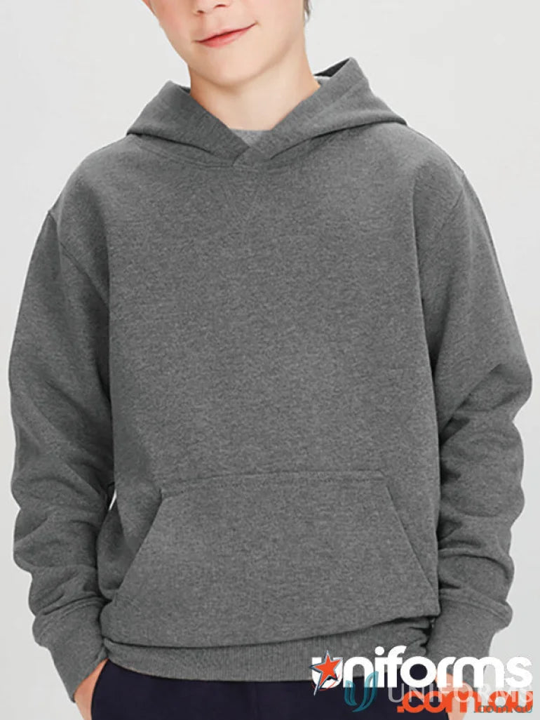 Gray Kids Krue Hoodie from SW760K Biz Collection Kids Crew Hoodie for kids