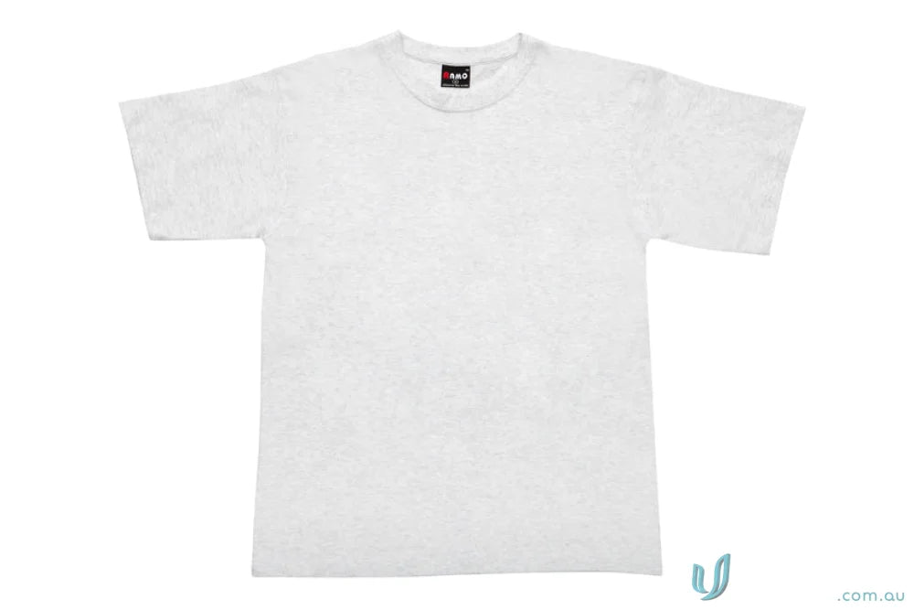 White short-sleeved Kids Regular T-Shirt perfect for uniforms and workwear, see sizing guide