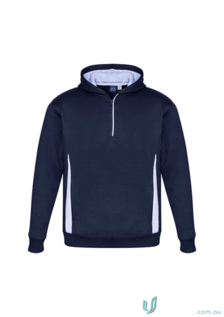 Kids Renegade Hoodie in navy blue and white, perfect workwear hoodie for outdoor clubs