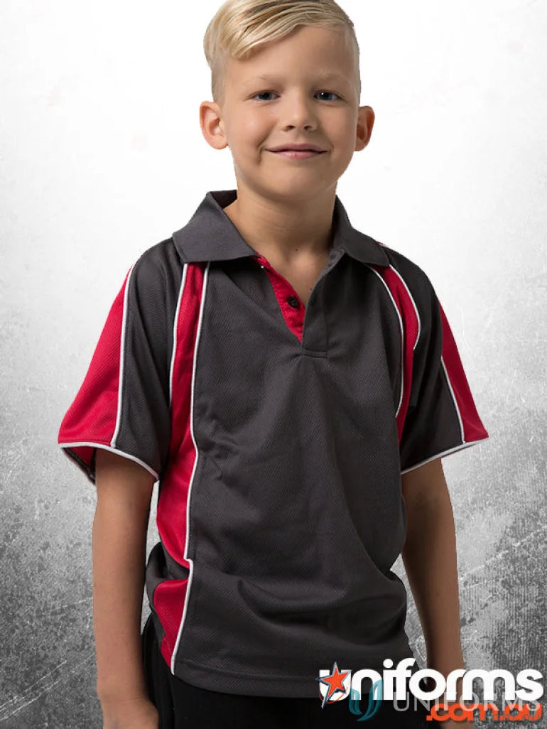 Kids Rozella Polo shirt with cooldry moisture management technology and cozy style