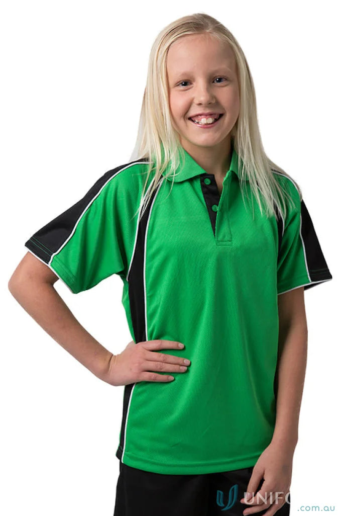 Kids Rozella Polo with cooldry technology for moisture management and comfort