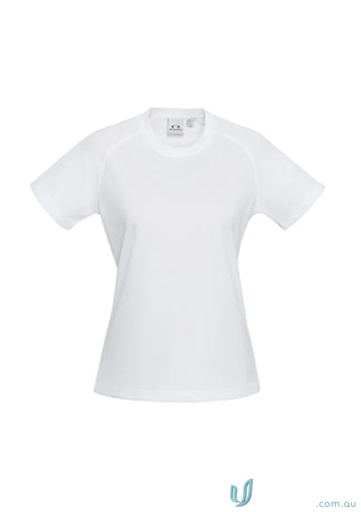 Kids Sprint BizCool Tee white short-sleeved t-shirt from the Biz Collection Kids spring