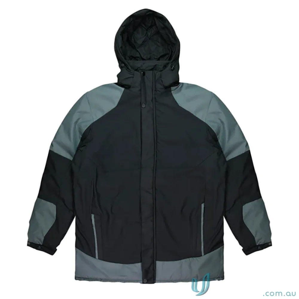 Black and gray Kingston Mens Jacket perfect for workwear or winter uniforms