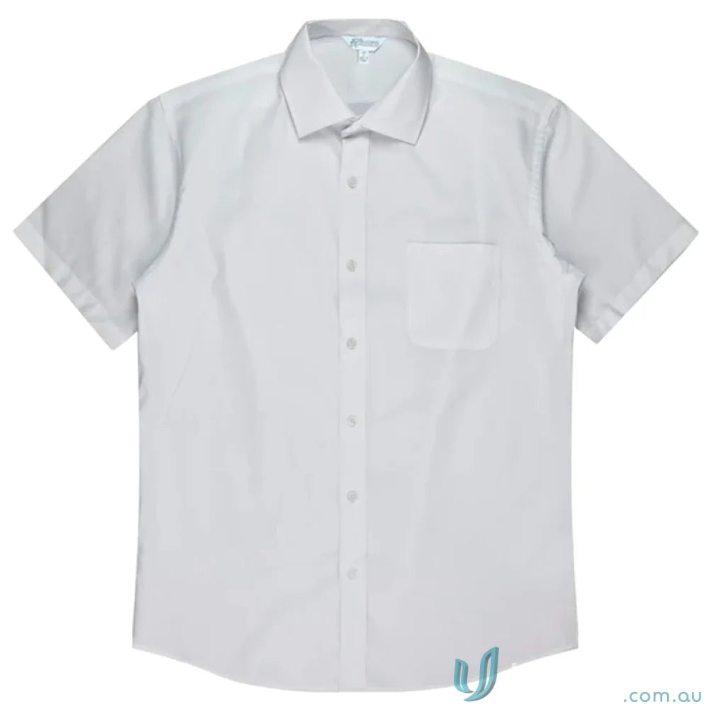 Kingswood SS Shirt short-sleeved white dress shirt for uniforms and workwear