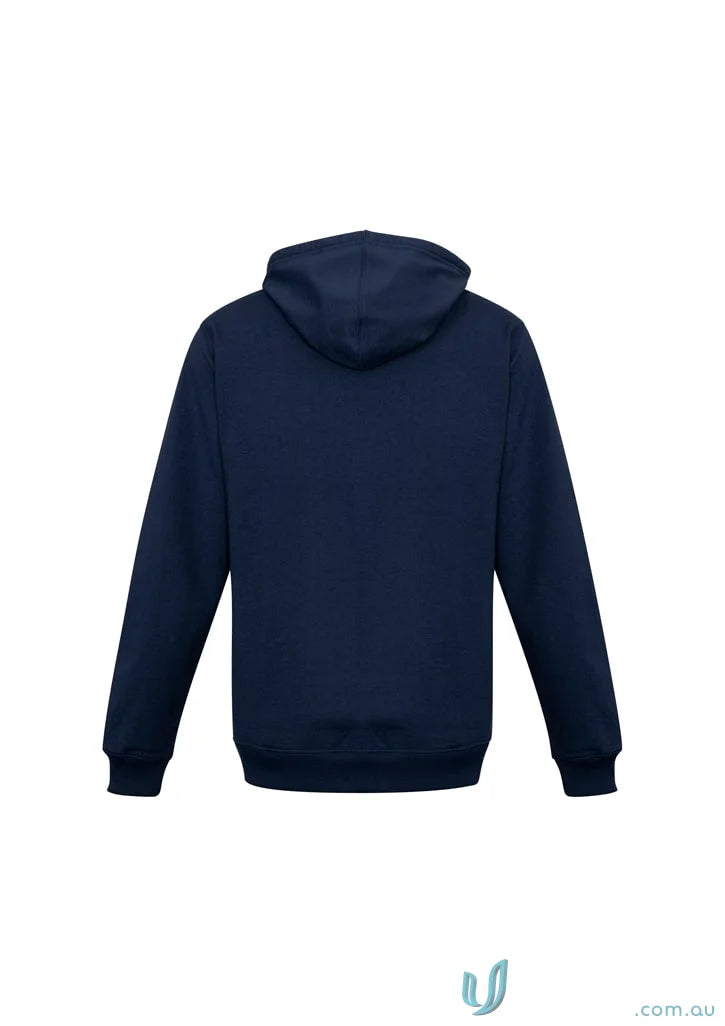 Navy blue Krue Hoodie from SW760M Biz Collection with modern fit crew hoodie style
