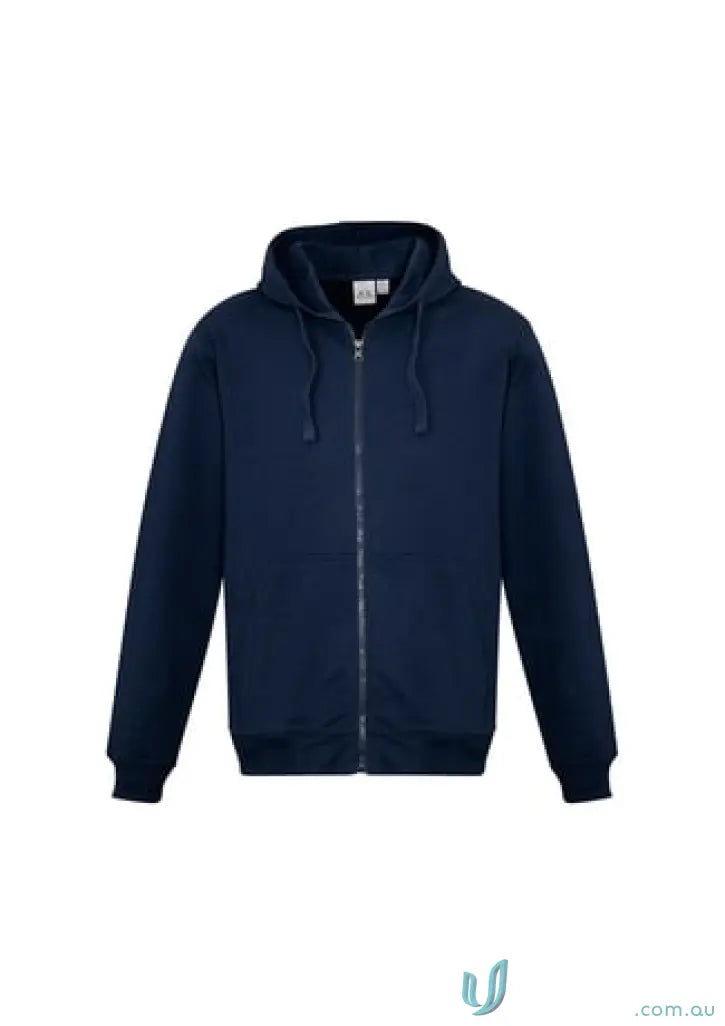Navy blue Krue Zip Hoodie from sw762m biz collection crew zip hoodie style