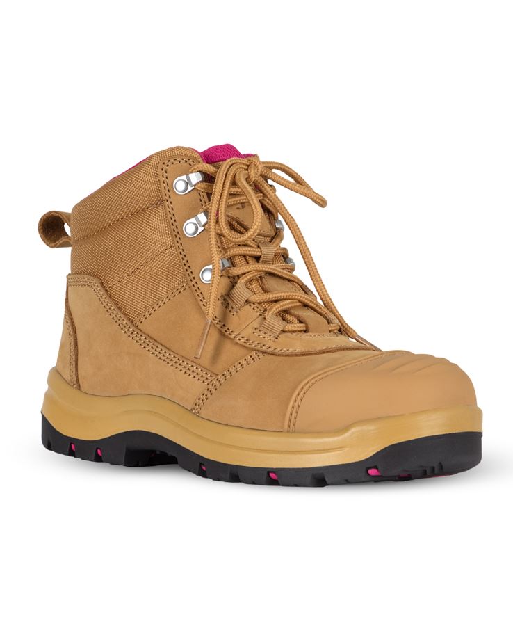 JB's Ladies Atrax Zip Safety Boot with Composite Toe Cap and YKK Zip