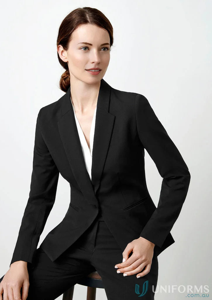 Black business suit from Ladies Bianca Jacket in Biz Collection Ladies, style bs732l