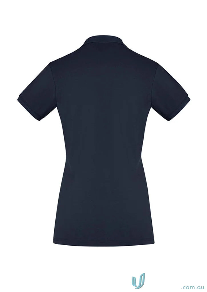 Dark blue Ladies City Polo short sleeve polo shirt for women perfect for casual style