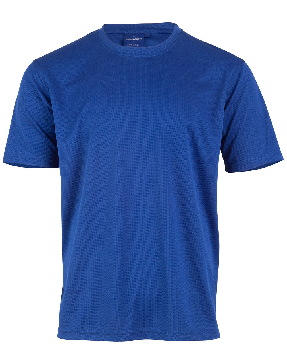 Ladies ts23 cooldry solid royal blue short-sleeve crew neck t-shirt