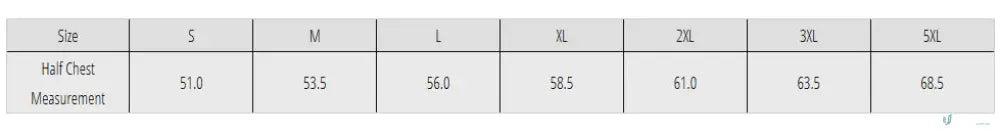 Clothing size chart for Ladies Freshen Polo, perfect for uniforms and workwear with unmatched comfort