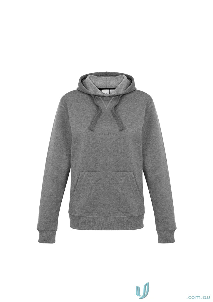 Gray hooded sweatshirt from Ladies Krue Hoodie collection ladies sw760l biz