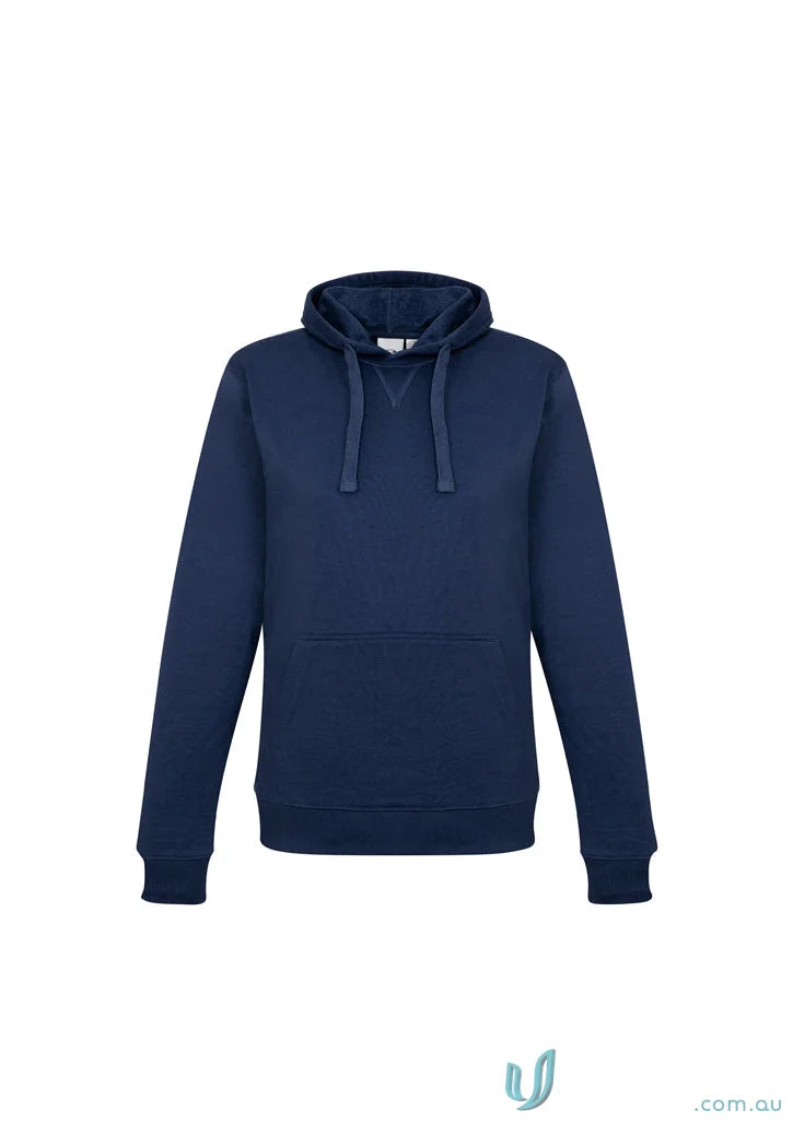 Ladies crew hoodie Navy blue hooded sweatshirt from SW760L BIZ collection ladies