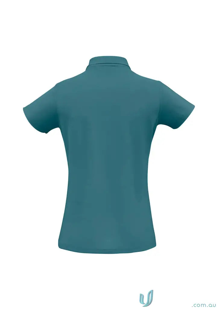 Ladies Talon Short Teal Polo Shirt from Krue Polo for the workwear game