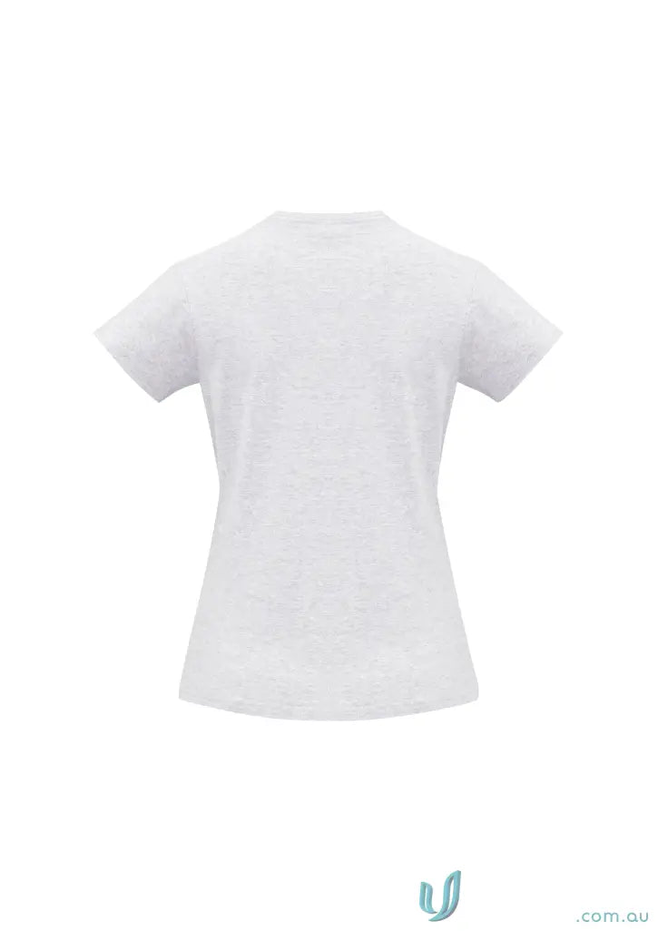 Ladies Newport Tee t10022 Biz Collection ice short sleeve tee, plain white short-sleeved t-shirt