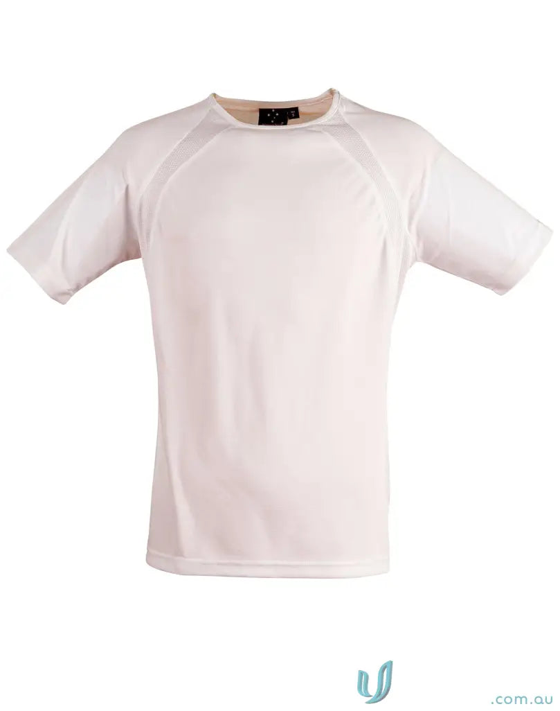 White Sprint Tee short-sleeved t-shirt ideal for uniforms and workwear