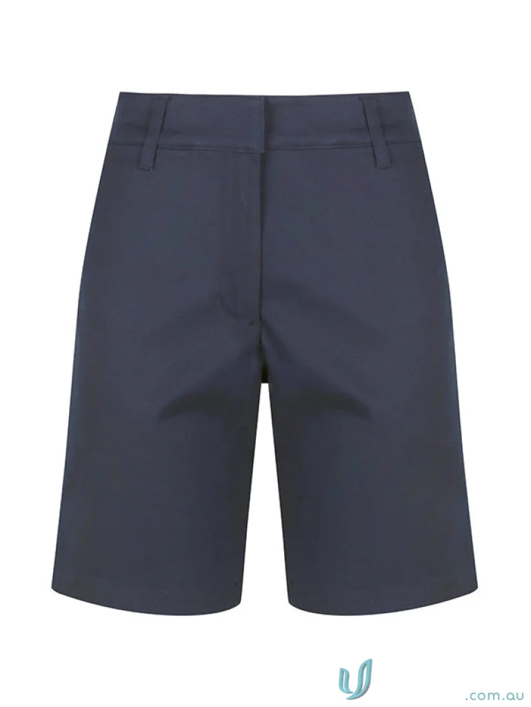 Navy blue Ladies Toby Chino Shorts perfect for stylish casual looks