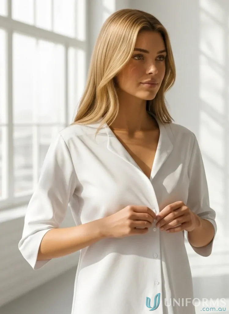 Lily Ladies Longline Blouse - Shirt
