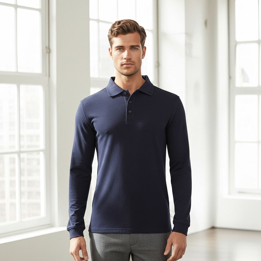 Long Sleeve 210 Polo