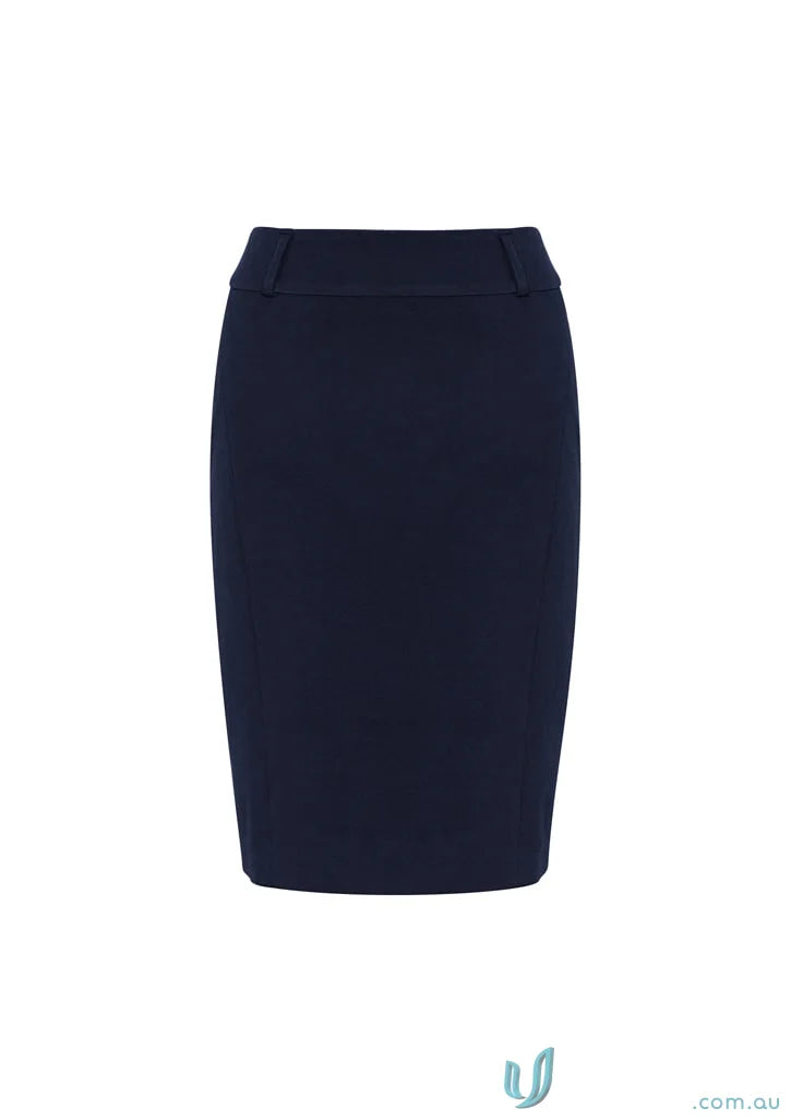 Navy blue pencil skirt from Loren Stretch Skirt in Biz Collection Loren for ladies
