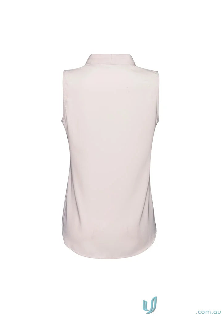 Madison Sleeveless Blouse with sleeveless design for a professional look