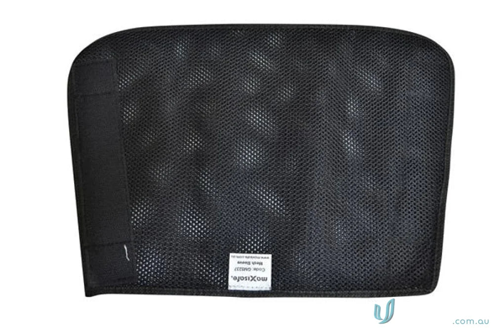 Black mesh back support for workwear and uniforms in Maxisafe Mesh Protective Sleeve