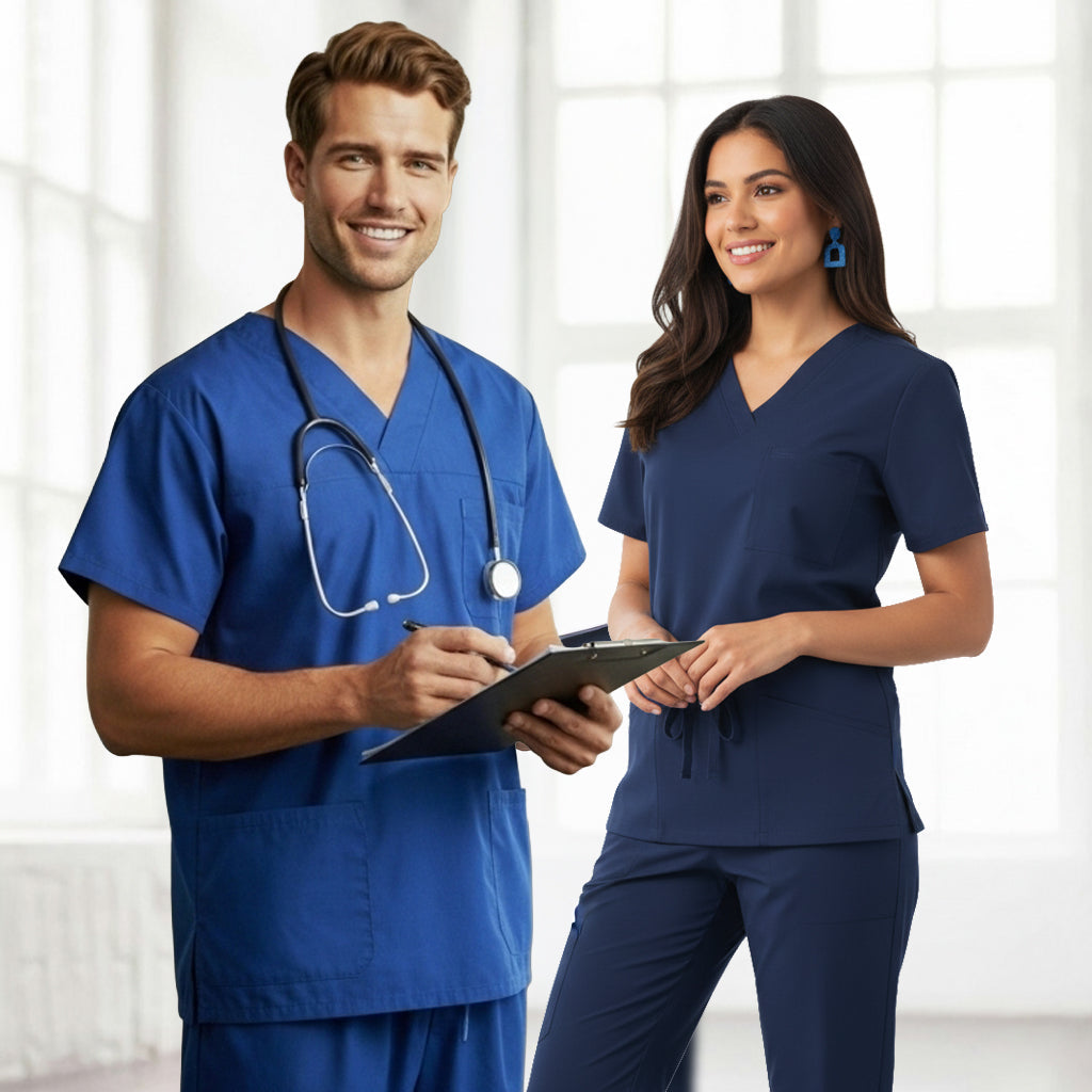 Medi8 Unisex Scrub Top - Healthcare