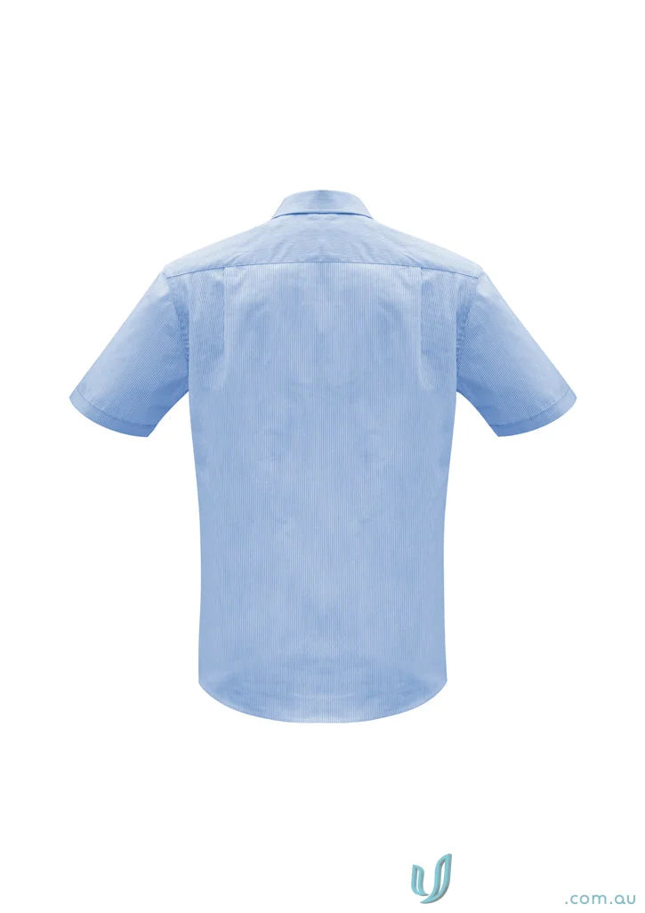 Light blue men’s euro short sleeve shirt for Men’s Euro SS Shirt s812ms collection