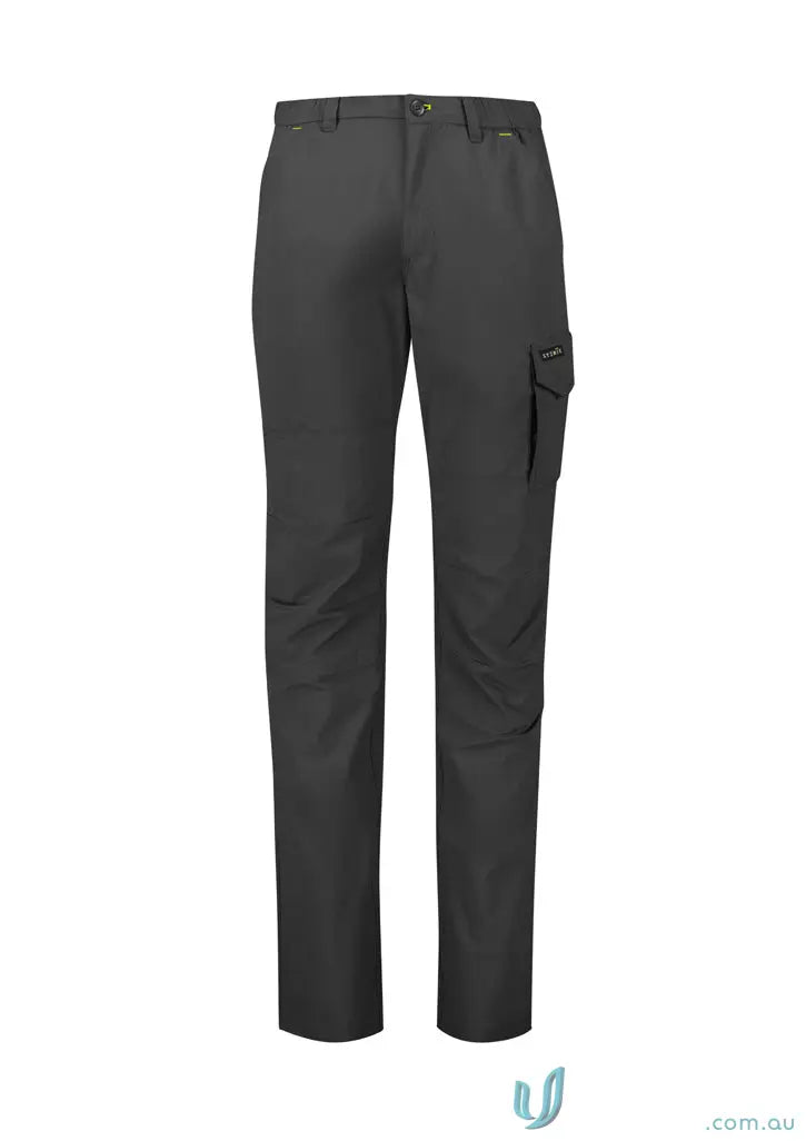 Mens Lightweight Outdoor Pant with gray cargo pants and large cargo pocket for ultimate comfort