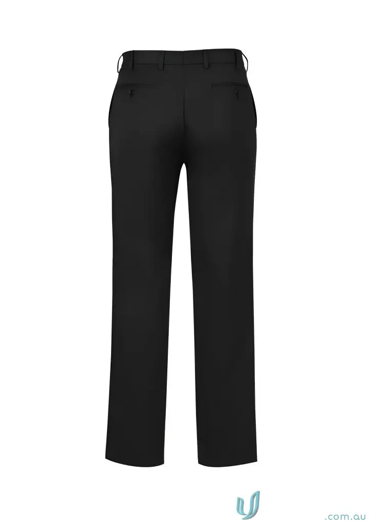 Mens Pleat Front Pant with comfortable fit and stretch for stylish uniforms
