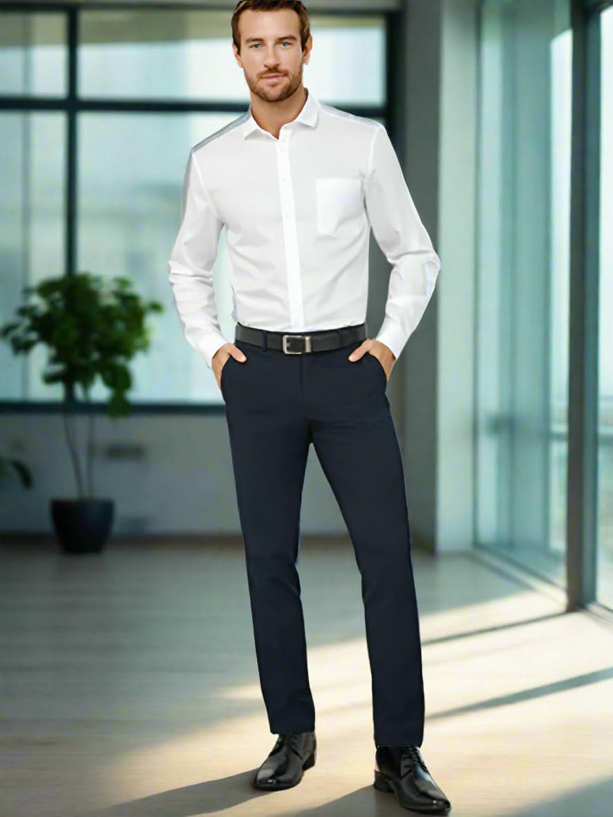 Mens Slim Fit Classic Pant - Navy / 72R - Pants