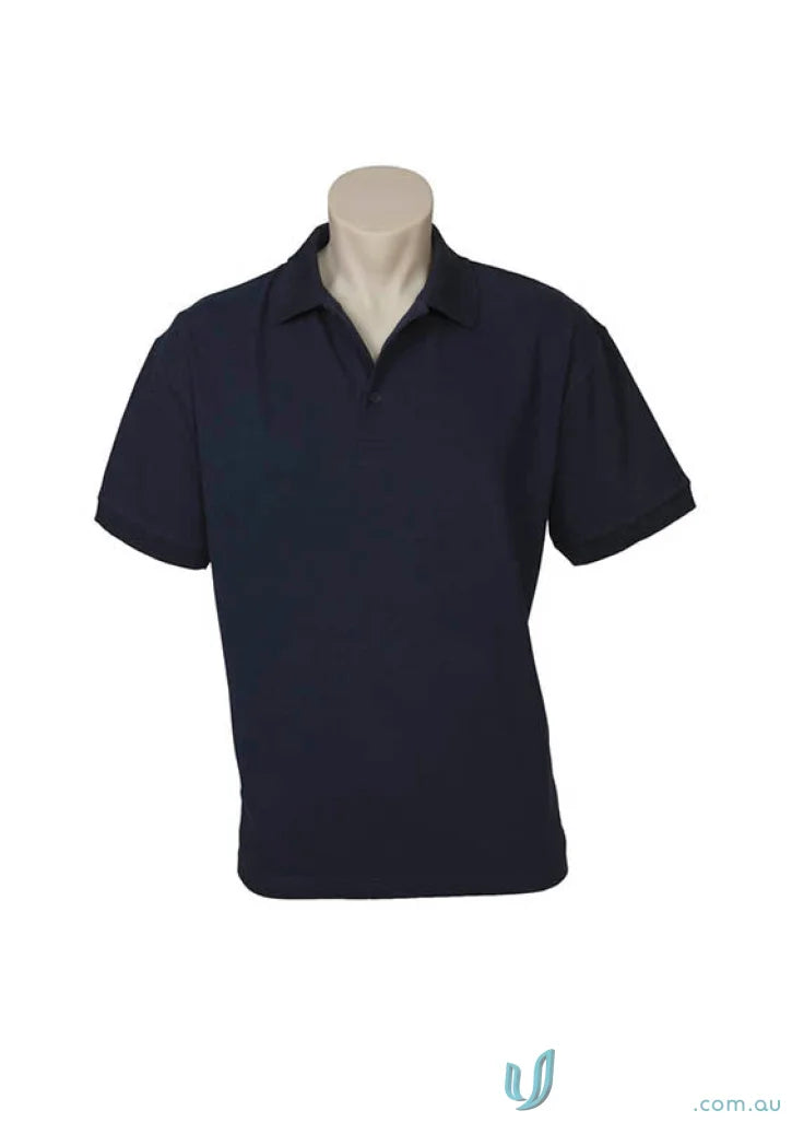 Navy blue Oceana Ladies Polo on mannequin from Biz Collection Oceana, comfy ladies polo features