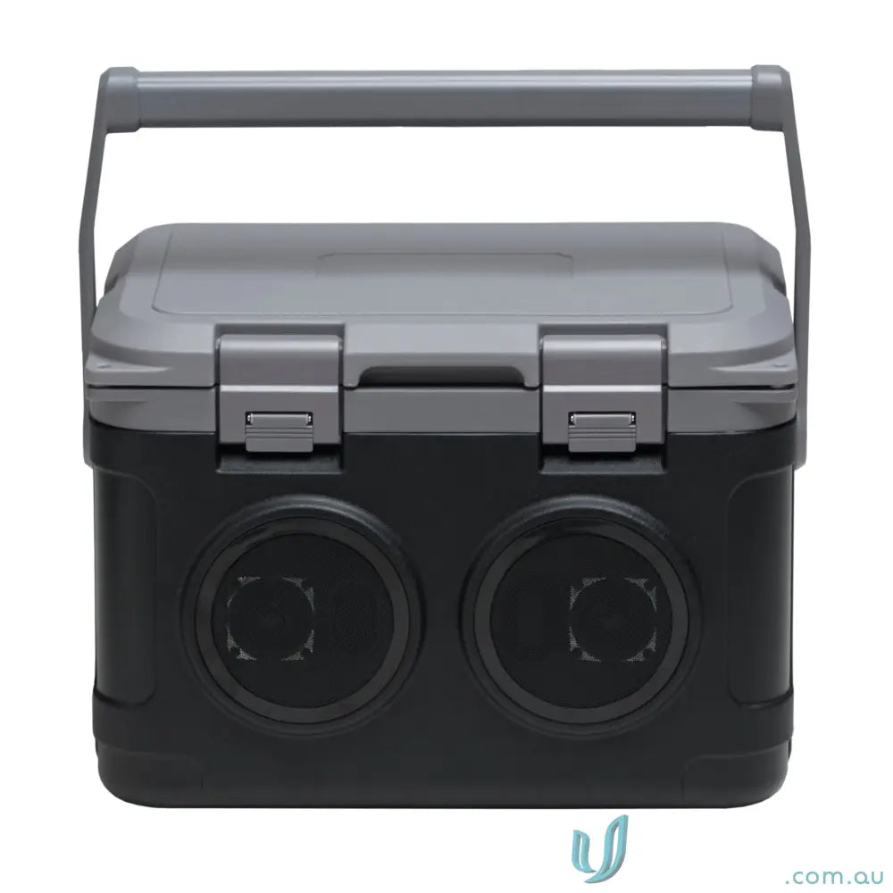 On‑Ice 21L Portable Cooler with Bluetooth speaker and brandable surface for uniforms