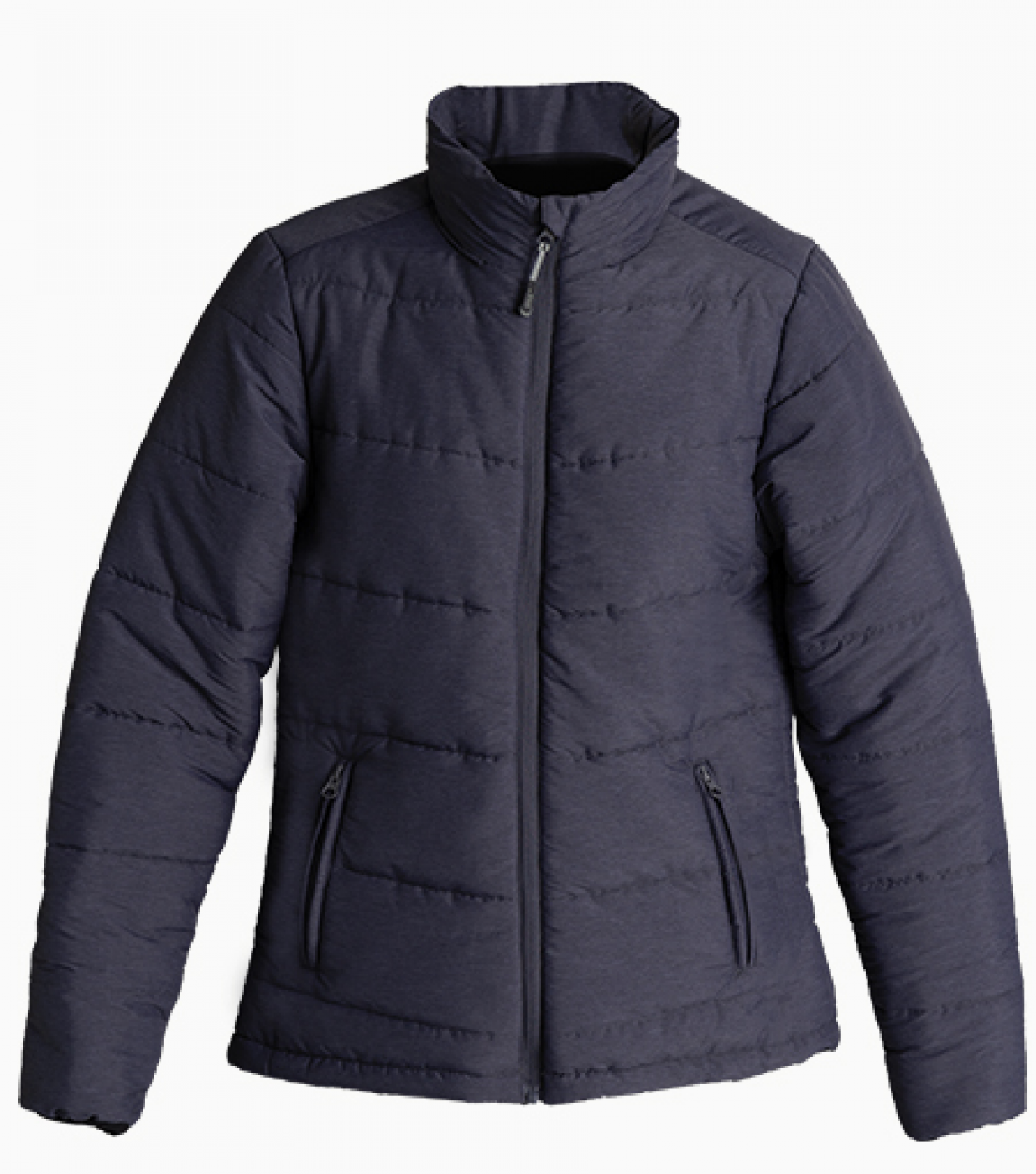 Outlander Eco Jacket dark navy puffer with eco-thread outlander fabric