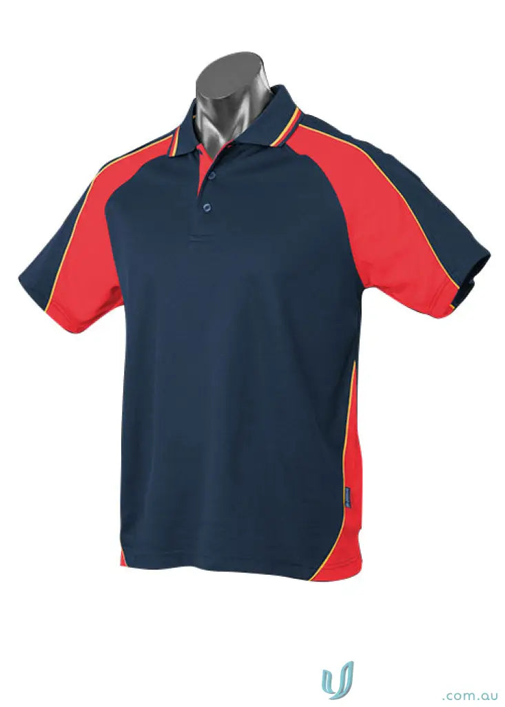 Two-tone Polo shirt from Panorama Polo, great for workwear and uniforms