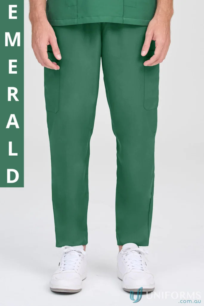 Emerald green Parker Scrub Pant from City Collection Parker with internal drawcord