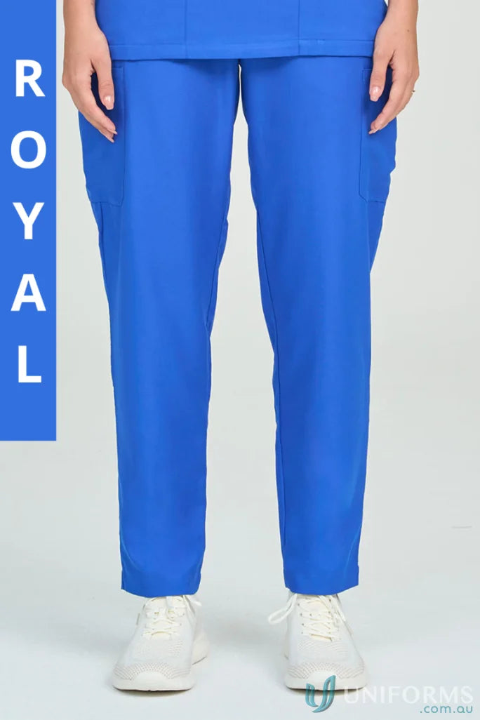 Royal blue Parker Scrub Pant from City Collection Parker with internal drawcord