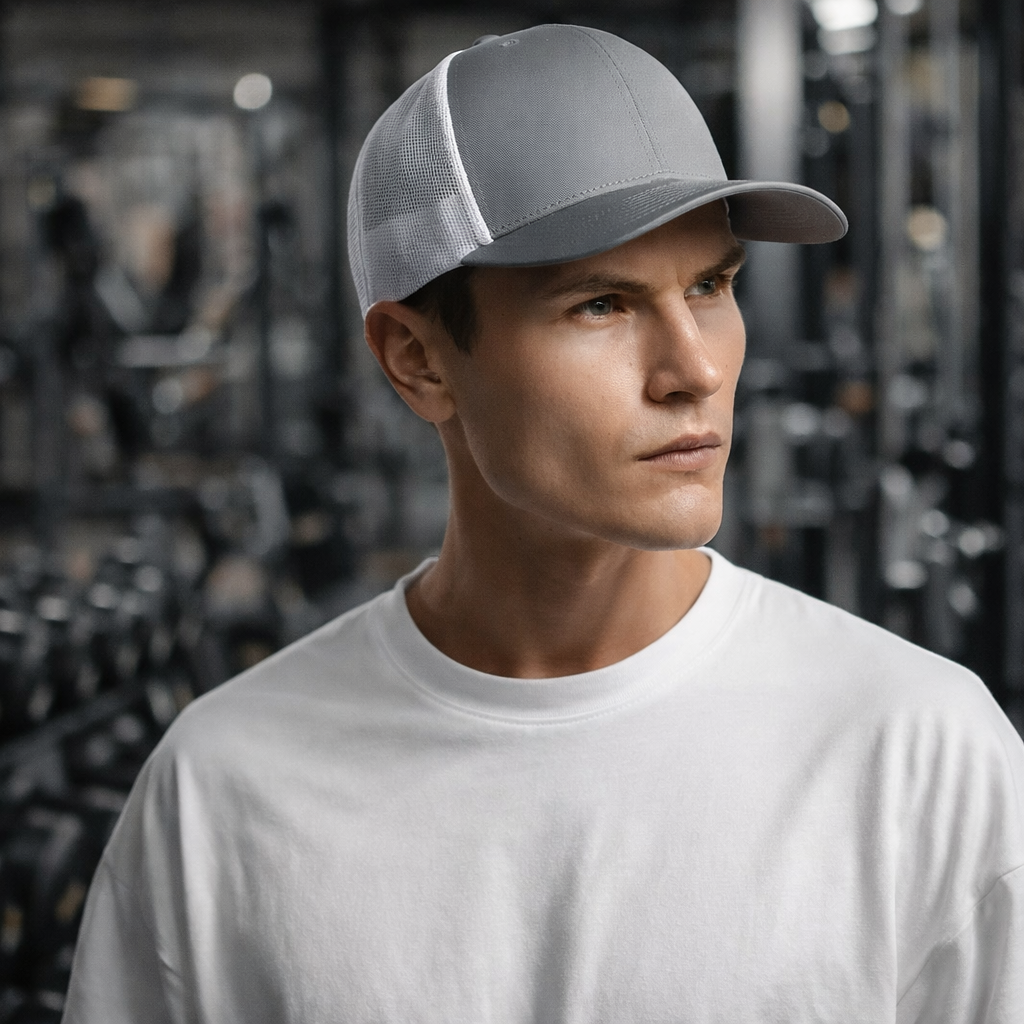 Premium Contrast Trucker Cap