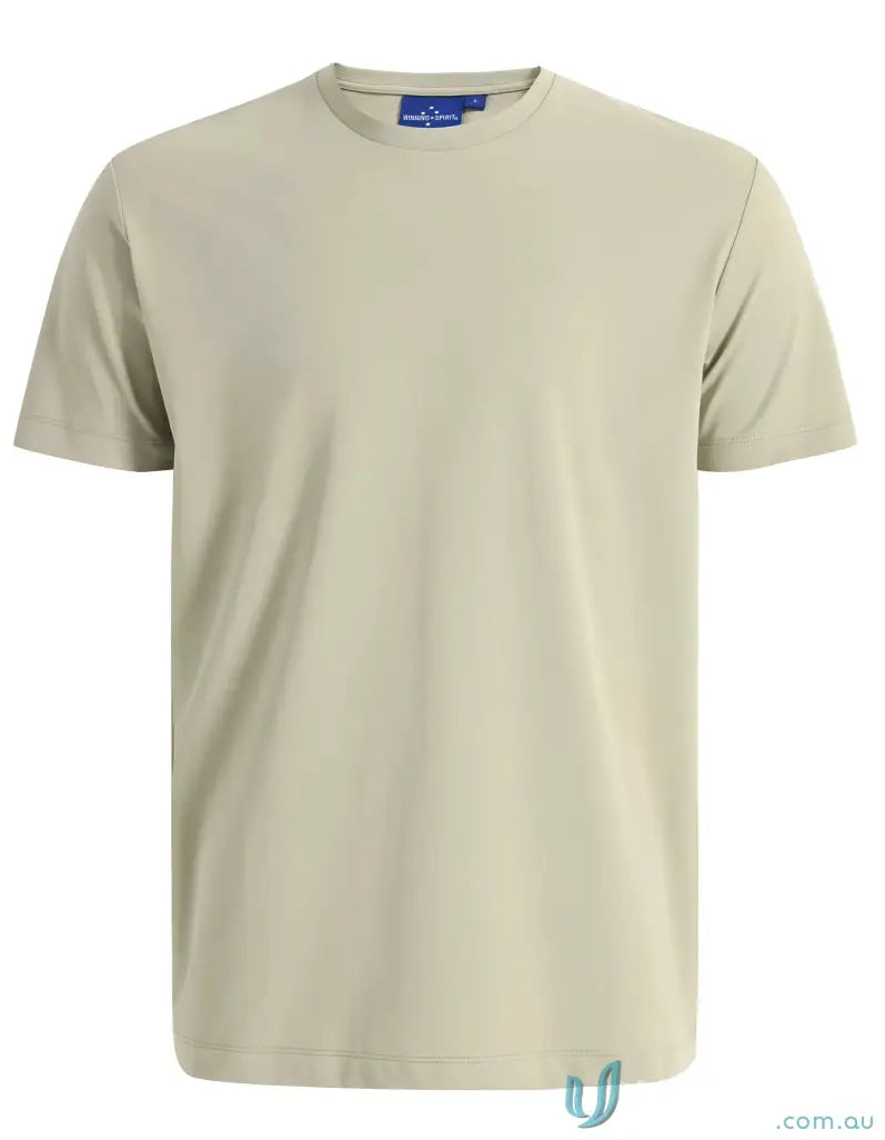 Beige Premium Mornington T-Shirt with cotton face, perfect for winning spirit premium style
