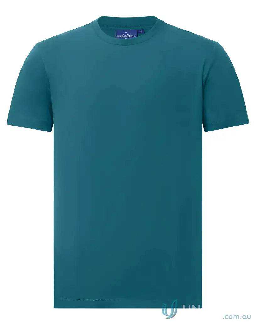 Teal Cotton Face Tee from Premium Mornington T-Shirt with winning spirit premium design