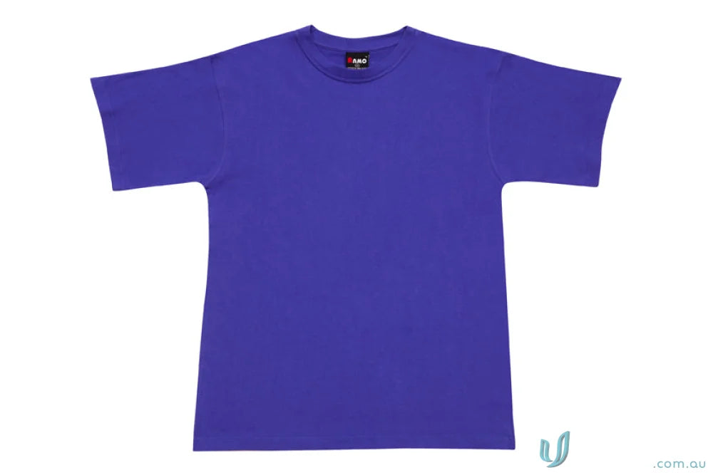 Purple short-sleeved t-shirt from Regular T-Shirt, great for workwear and uniforms