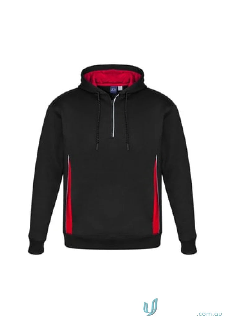 Black and red Renegade Hoodie with reflective trims, perfect for SW710M BIZ style