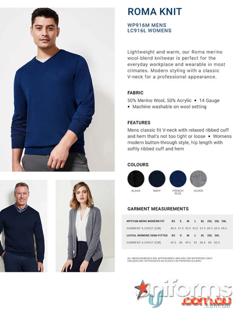 Roma Ladies Knit Cardigan from Biz Collection Roma, perfect ladies knit cardigan style