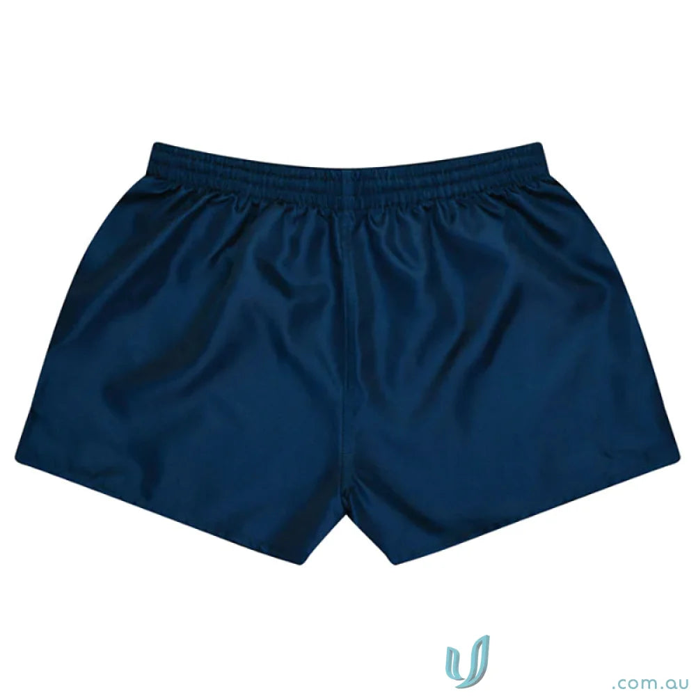 Navy blue athletic shorts perfect for Rugby Mens Shorts and versatile work uniforms