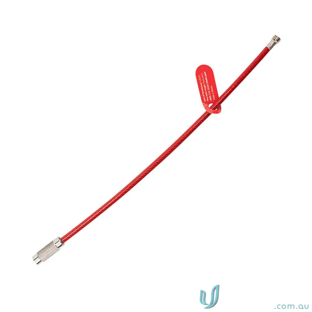 Red screwlock cable security seal for gripps® screwlock cable and security needs