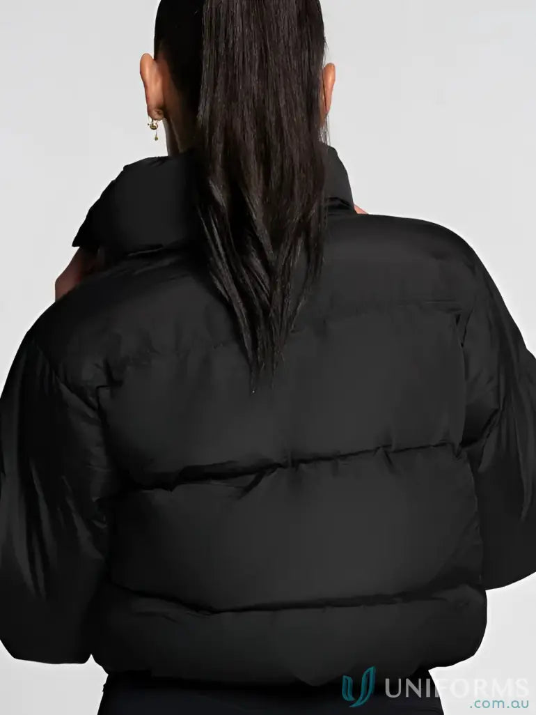 Ladies short puffer jacket for the ultimate winter style and warmth